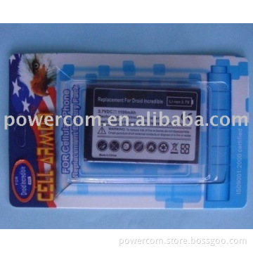 For smart phone battery Droid Incredible